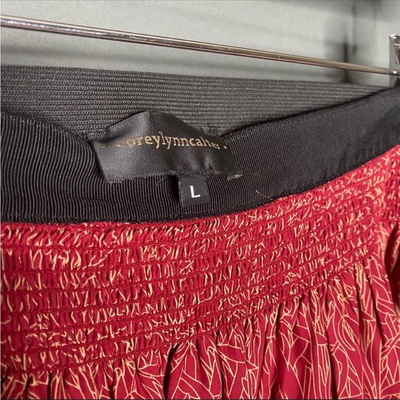 Anthro Corey Lynn Calter Silk Fox Skirt - Picture 4 of 10